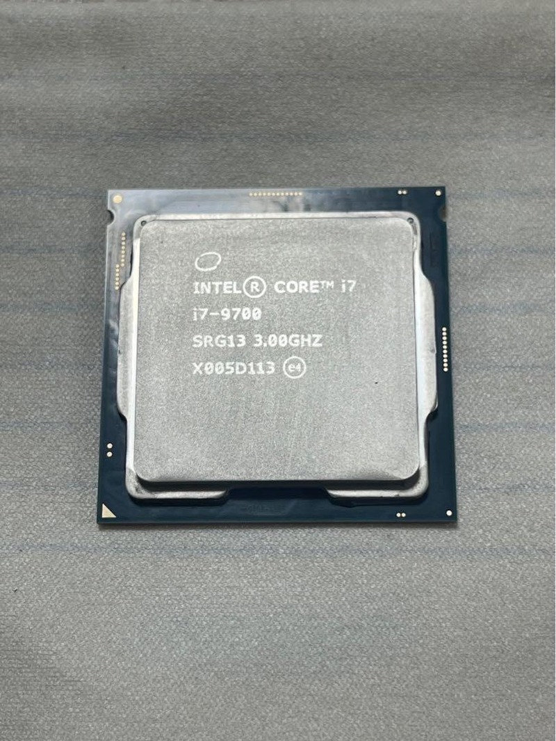 CPU Intel Core i7 9700