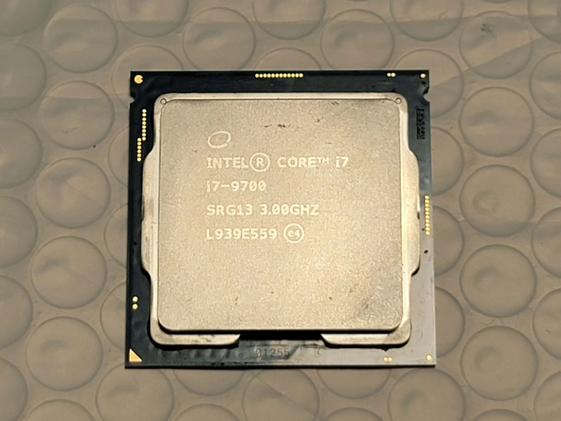 CPU Intel Core i7 9700